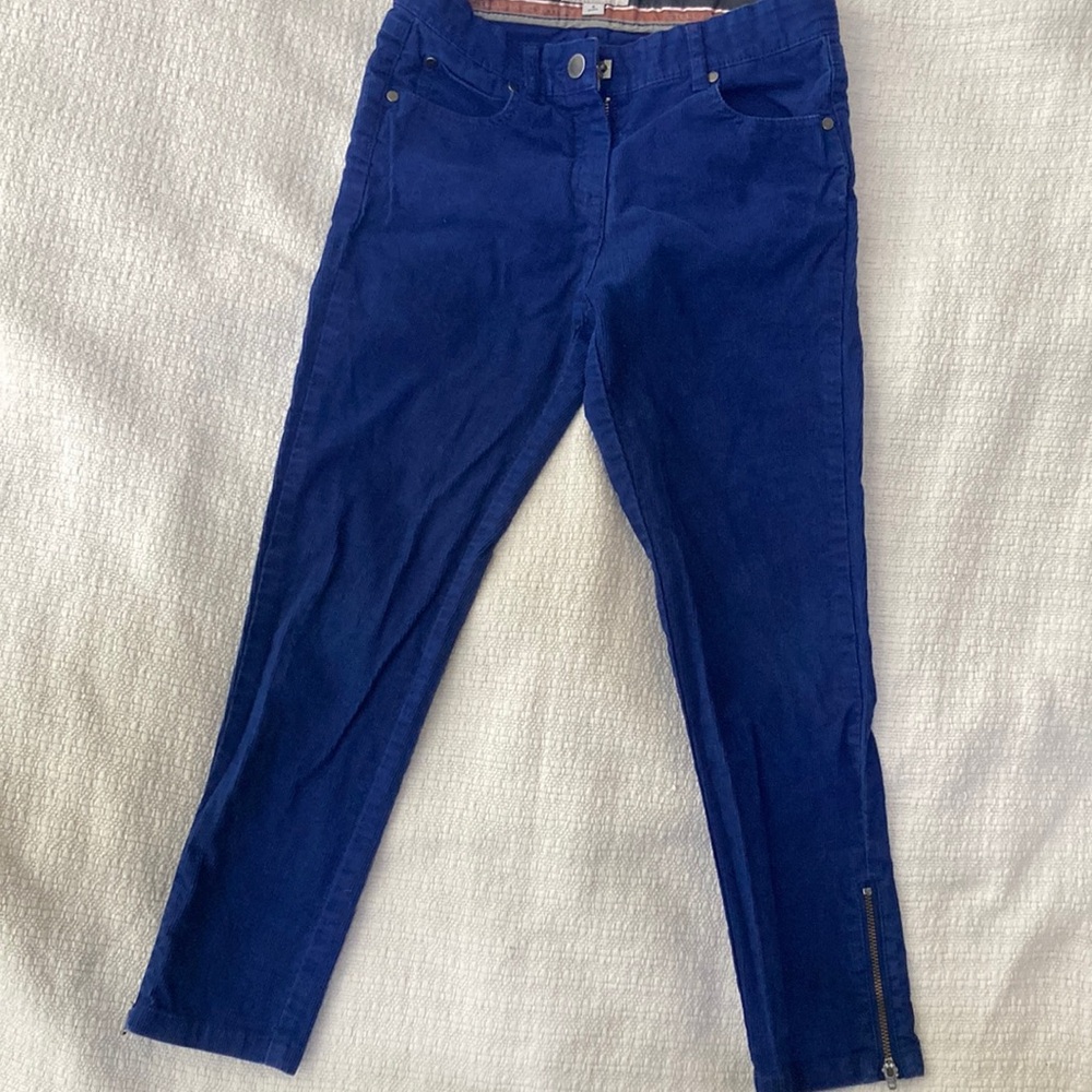 Blue Corduroy Pants